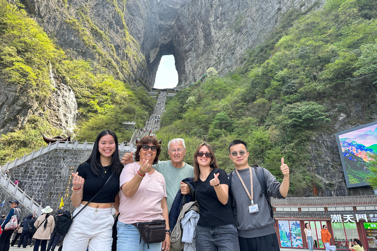 1-Day Private Tour to Tianmen Mountain & Glass Bridge