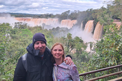 Excursion privée d&#039;une journée sur les deux côtés des chutes d&#039;eau