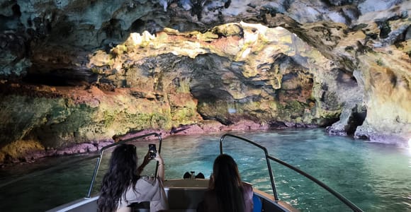 Boat tour Polignano Grotte, Aperitivo & Tuffi in Barca
