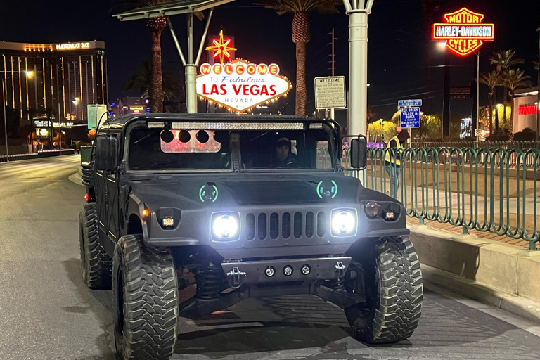Las Vegas Strip Sightseeing Tour in a Military Hummer Private and You Drive
