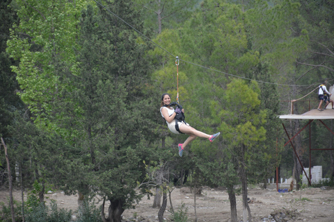 Antalya: Jeep Safari, Buggy Ride, Rafting & Zipline Tour