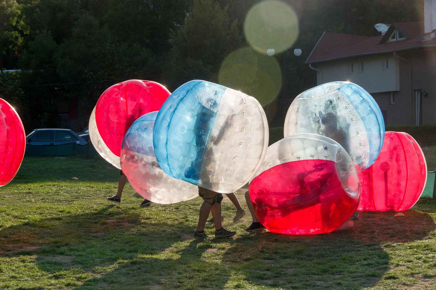 Varsavia: Partita Privata di Bubble Football