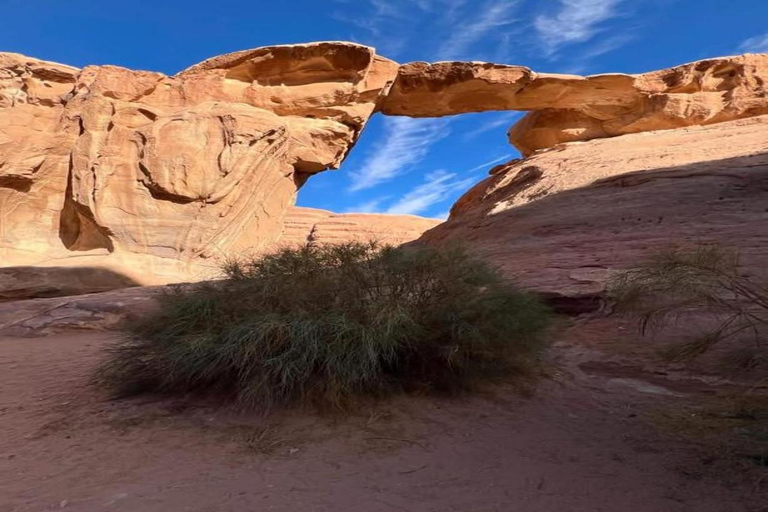 Wadi Rum: 6-Hour Jeep Tour with Bubble Tent Stay and 2 Meals