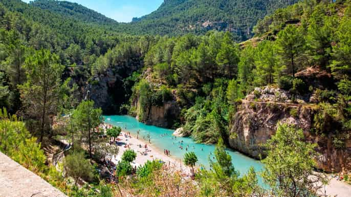 From Valencia: Montanejos Guided Hike with Natural Pools