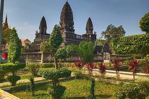 De Siem Reap: viagem de 1 dia a Battambang com passeio de trem de bambu