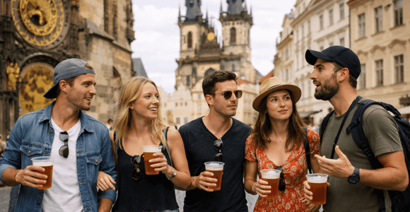 Prague: Private Guided Walking Tour of Czech Beer History