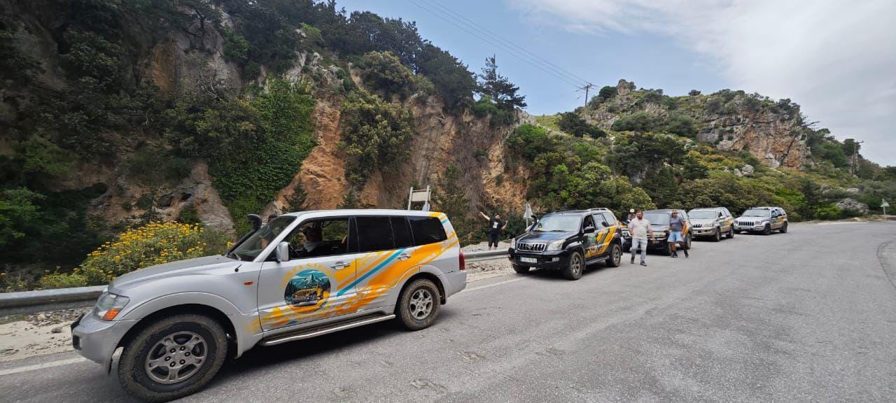 Kreta: Jeep-Safari zu Preveli, Kournas-See, Schluchten und Dörfern