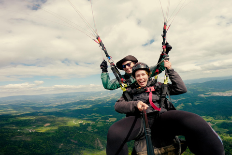 Golte Mozirje e Logarska, Slovenia: volo in parapendio biposto
