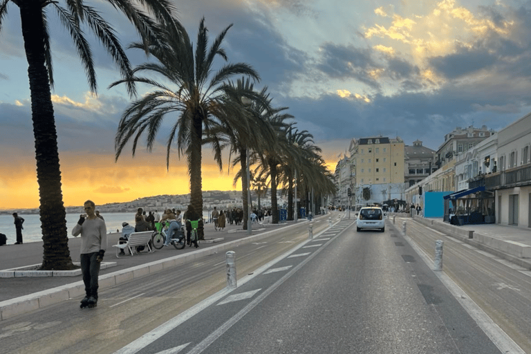 NICE POR QUADRO ELÉTRICO: passeio panorâmico de Nice com lanche