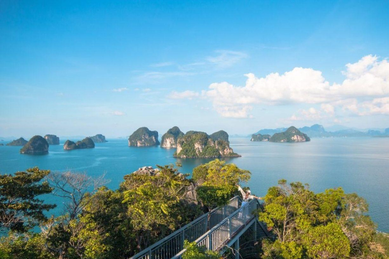 Krabi : excursion matinale en hors-bord vers Koh Hong et quatre îles