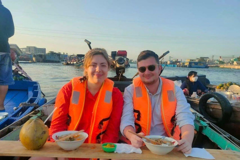 Circuit dans le delta du Mékong - Marché flottant de Cai Rang 2 jours 1 nuit