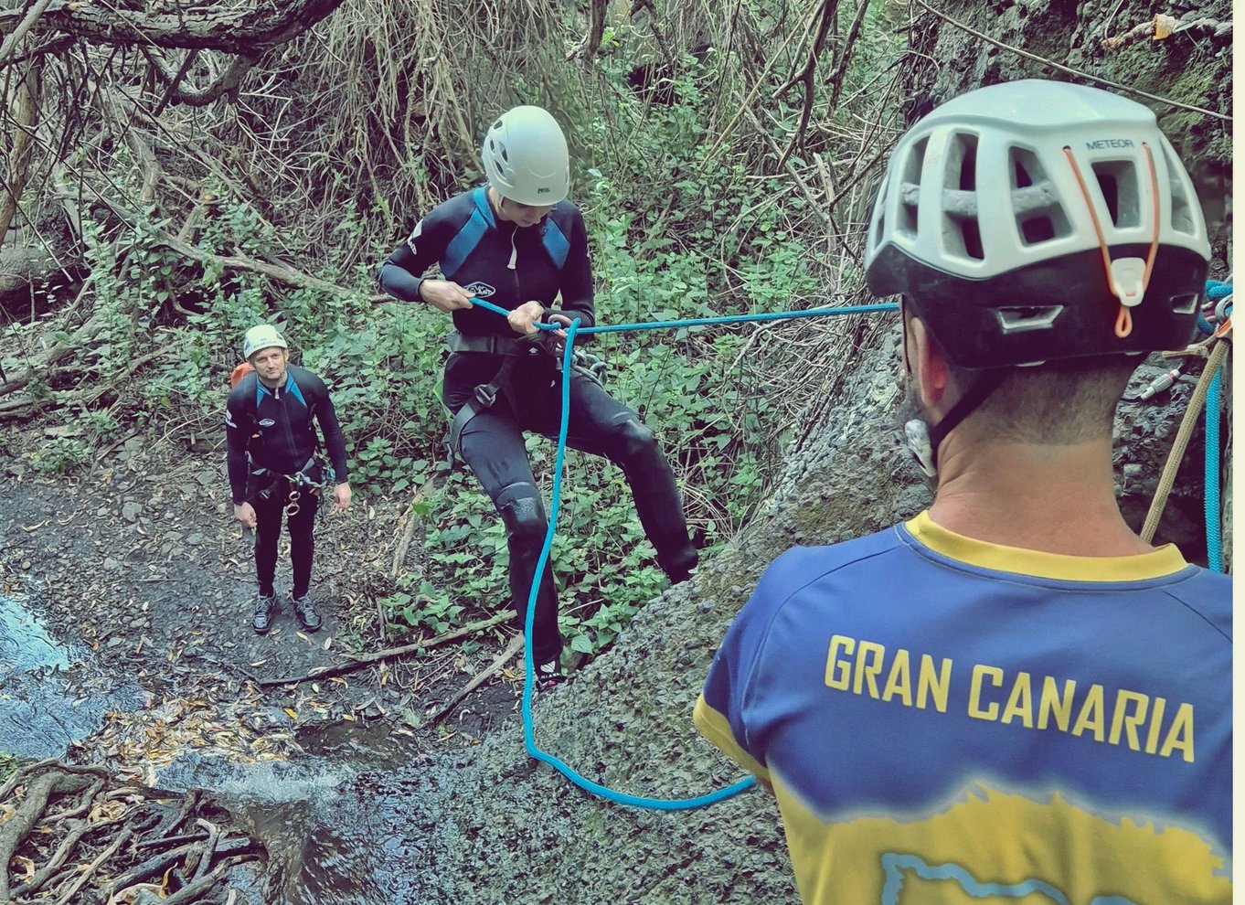 Gran Canaria: Canyoning-eventyr i det grønne hjertes jungle