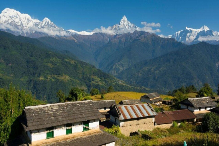 Pokhara: Dagwandeling naar Astham &amp; Dhampus Village