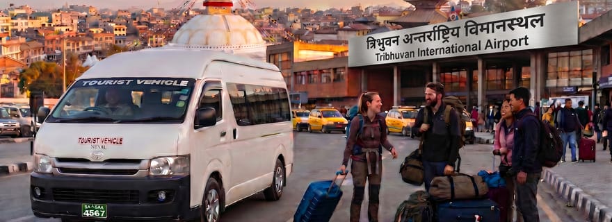 Trasferimenti privati dall'aeroporto di Kathmandu