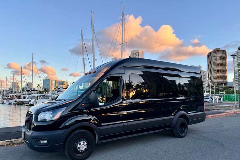 Honolulu Airport, Hotels, Port Private Transfer(1-12 Pax) Honolulu Private Transfer Airport, Hotels, Port (1-12 Pax)