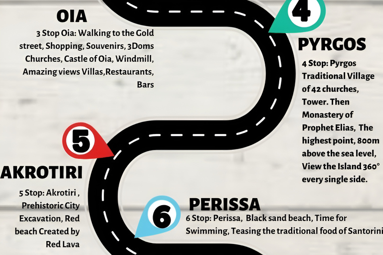 Santorini: Island Tour with Transfers