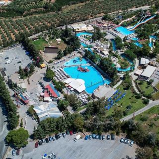 From Chania or Rethymno: Limnoupolis Water Park Trip