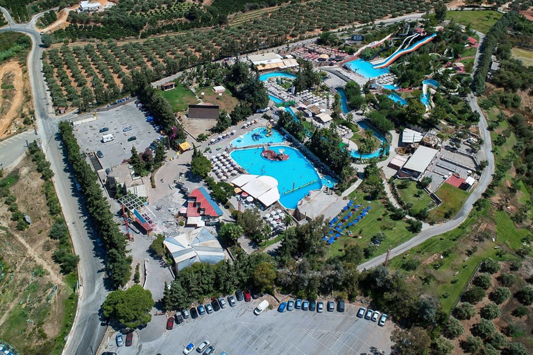 Von Chania oder Rethymno: Limnoupolis Water Park TripEintrittskarte für den Wasserpark mit Mittagessen - kein Hoteltransfer