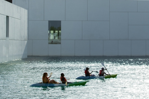 Visite guidée en kayak autour du Louvre Abu Dhabi
