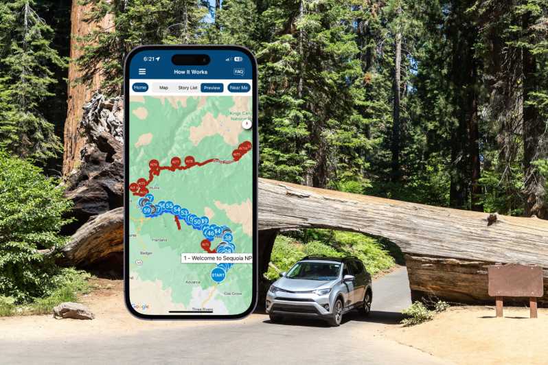 Sequoia: Kings Canyon Selbstfahrender Audioguide