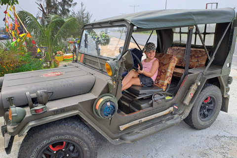 Private Jeep Tour to Marble-Monkey Mountains and Son Tra