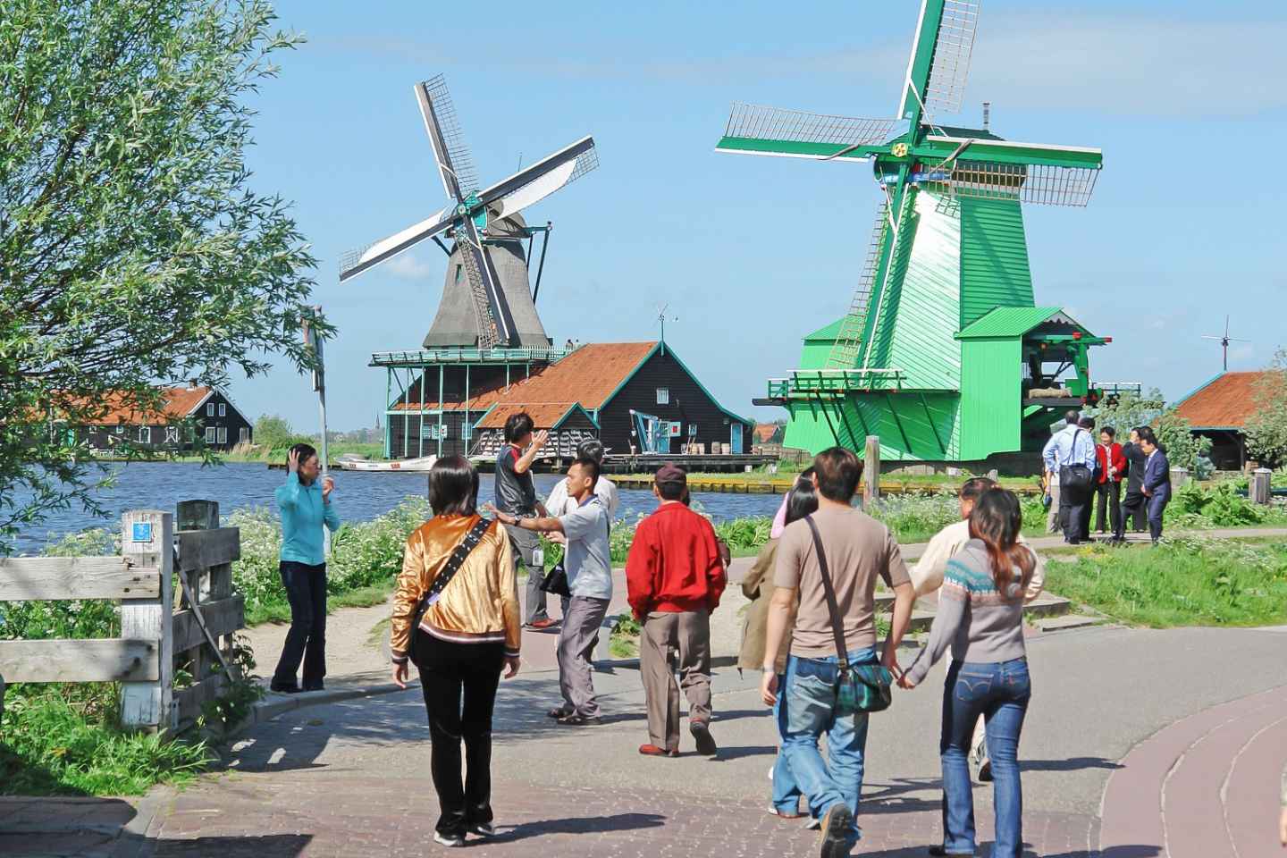 Ab Amsterdam: Windmühlen von Zaanse Schans