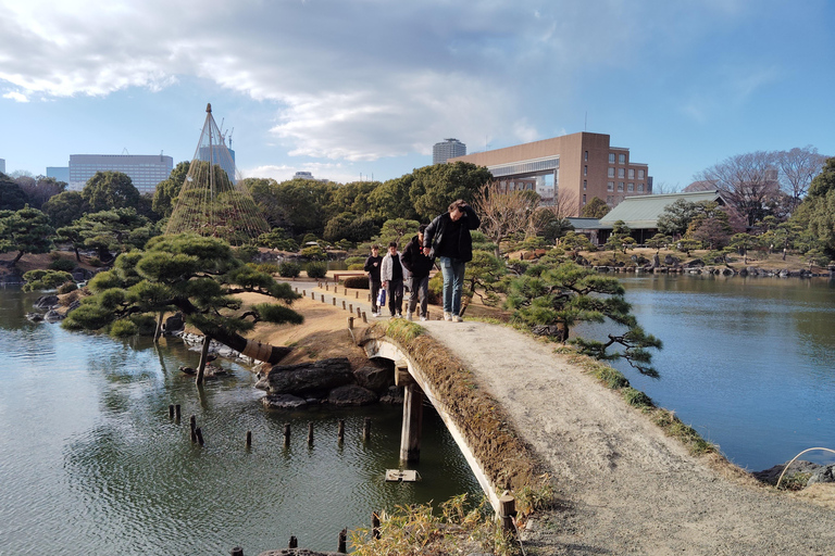 Tokio: Kiyosumi, Hama-Rikyu en Kyu-Yasuda Tuin Tour