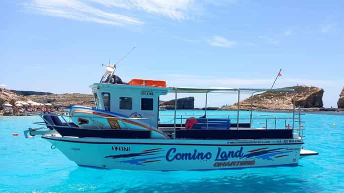 Malta: båttur til den blå lagunen, krystallagunen og sjøgrottene