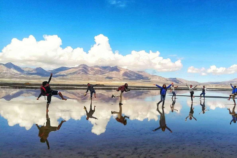 Lagoon and Salinas National Reserve in Arequipa