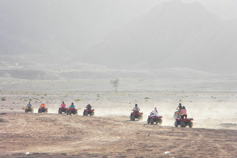 Sharm El-Sheikh: Desert & Waves Adventure / Lunch Option 2 : ( 1 x DBL Parasailing + Banana + Tube )