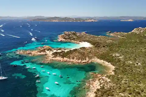 Wycieczka do Barca dell'Arcipelago di La Maddalena con pranzo