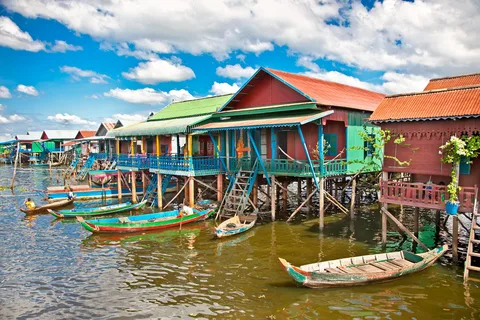 Excursão particular a Tonle Sap, Kompong Phluk (vila flutuante)