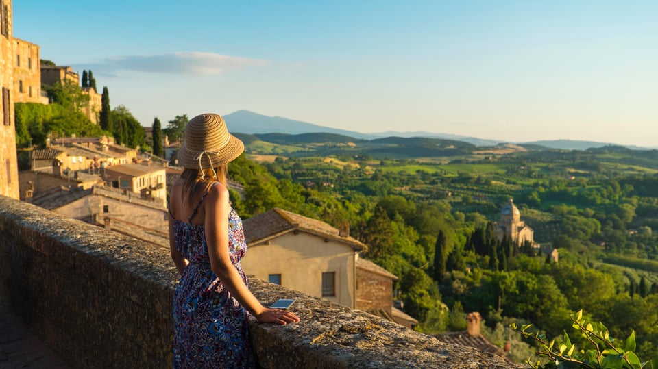 Da Roma: Montepulciano e Montalcino: sulle strade del vino