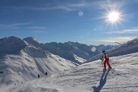 Switzerland: Private Skiing Day Tour for any level 6-hour half-day tour
