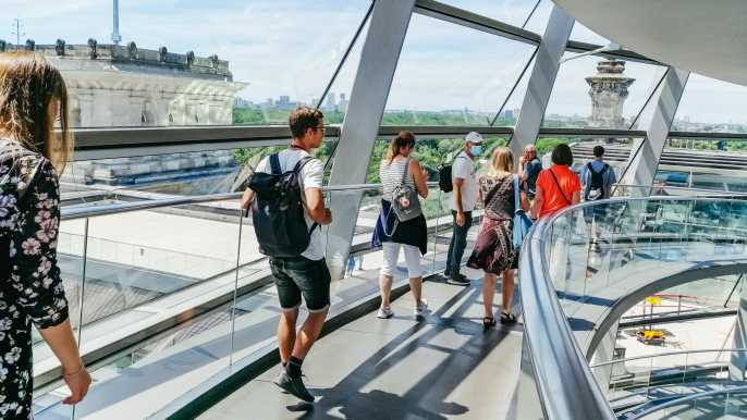 Berlín: tour por el distrito gubernamental y visita a la cúpula del Reichstag