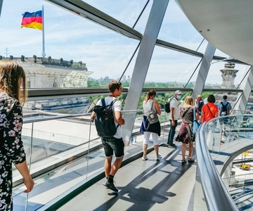 Government Quarter Tour and Reichstag Dome Visit