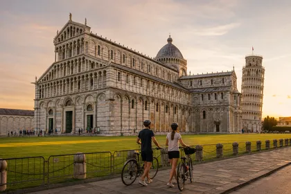 Von Lucca nach Pisa: Selbstgeführte Tour mit E-Bike mit Tretunterstützung Von Lucca nach Pisa: Selbstgeführte Tour mit E-Bike mit Tretunterstützung