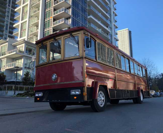 Vancouver: Hop-On Hop-Off Trolley Tour wit 24 & 48 Hour Pass