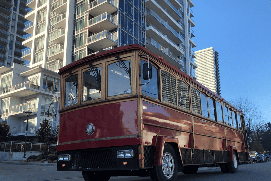 Vancouver: 24- oder 48-stündiger Hop-On/Hop-Off-Trolley Tour Pass. Foto: GetYourGuide