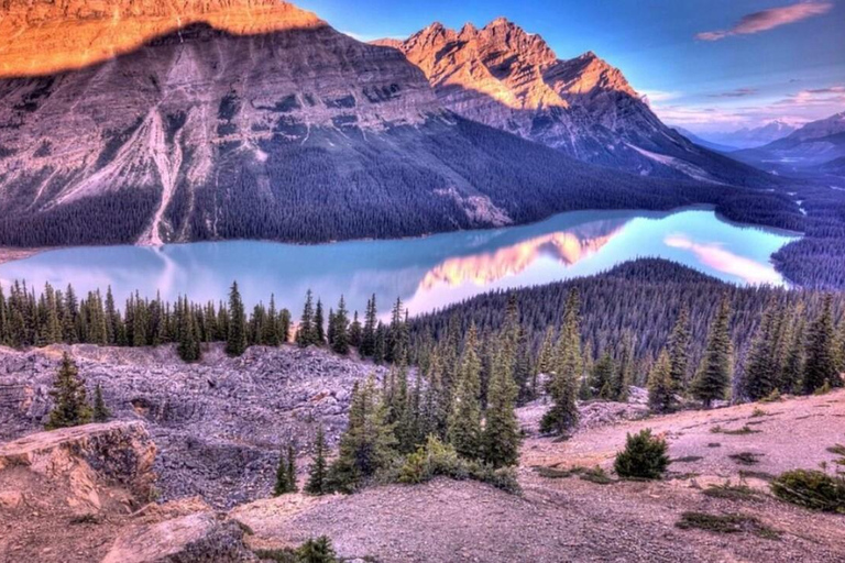 Banff: Lake Louise and Moraine Lake Tour with Pickup & Drop