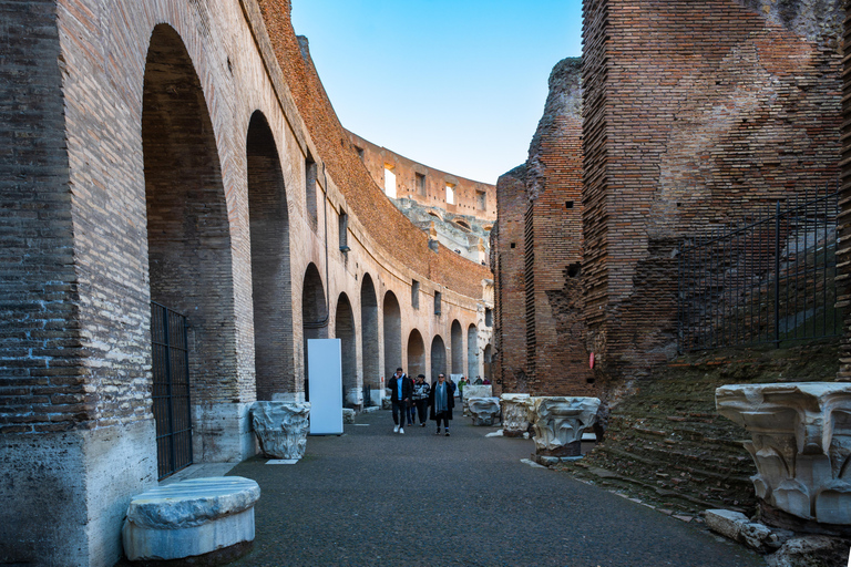 Rome: Colosseum Arena Premium Tour with Optional Underground Arena Floor Spanish Guided Tour – Small Group Experience