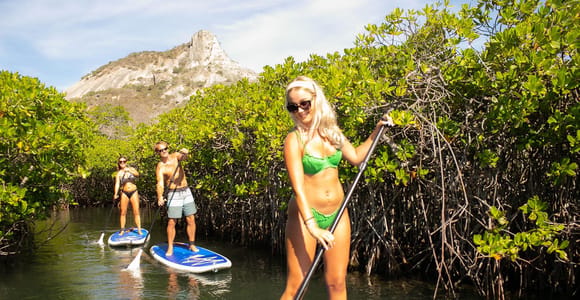 Curacao: Spanish Water Mangrove SUP Tour