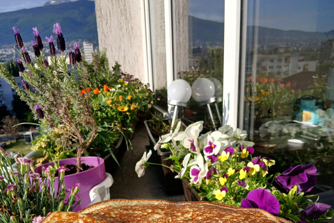 Cooking Class in Sofia: Sourdough Pancakes, Wine & Culture