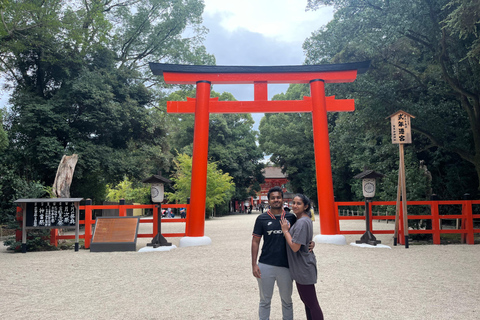 E-Bike Tour in Kyoto with Asuka, Japanese graduate student