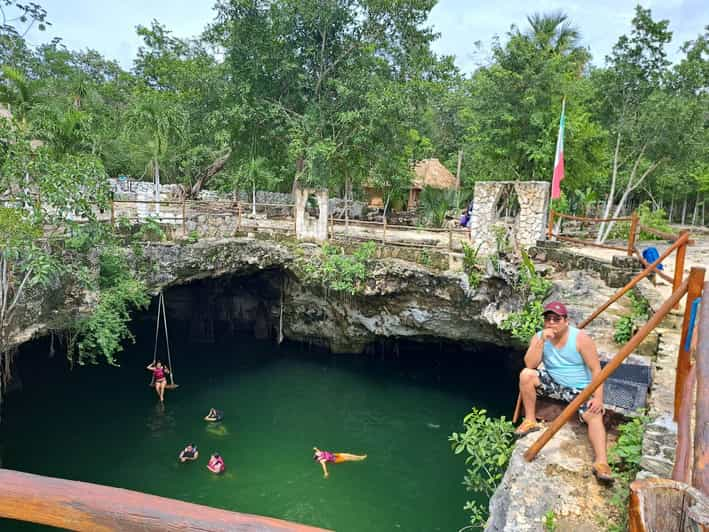 2 Cenotes, 1 Lagoon & Playa Paraiso from Playa del Carmen | GetYourGuide