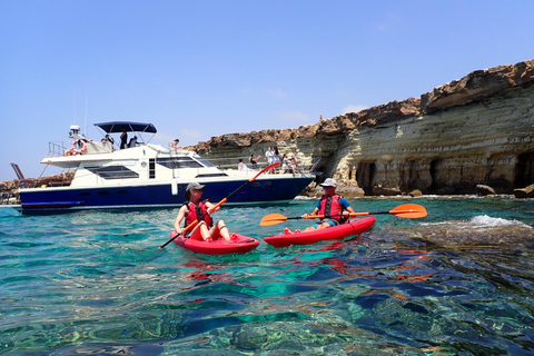 3-timmars Cape Greko Sea Caves guidad kajakpaddling