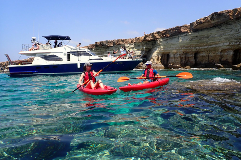 3-timmars Cape Greko Sea Caves guidad kajakpaddling