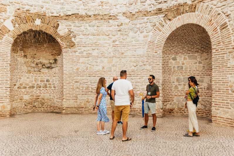 Split : Palais de Dioclétien et vieille ville de Trogir avec transfert