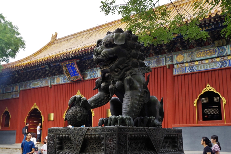 Pekín: Templo de Lama, Templo de Confucio y Museo GuozijianTour privado con servicio de recogida del hotel a pie