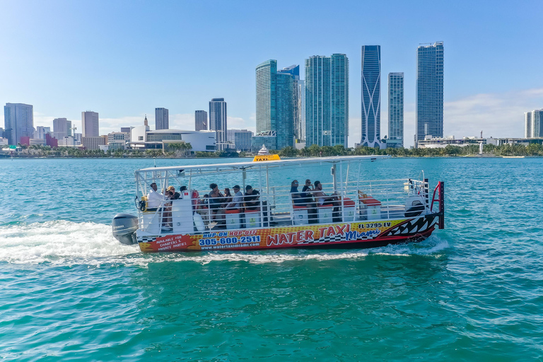 Táxi aquático Hop-on Hop-off em Miami e Miami BeachTáxi aquático hop-on hop-off em Miami e Miami Beach